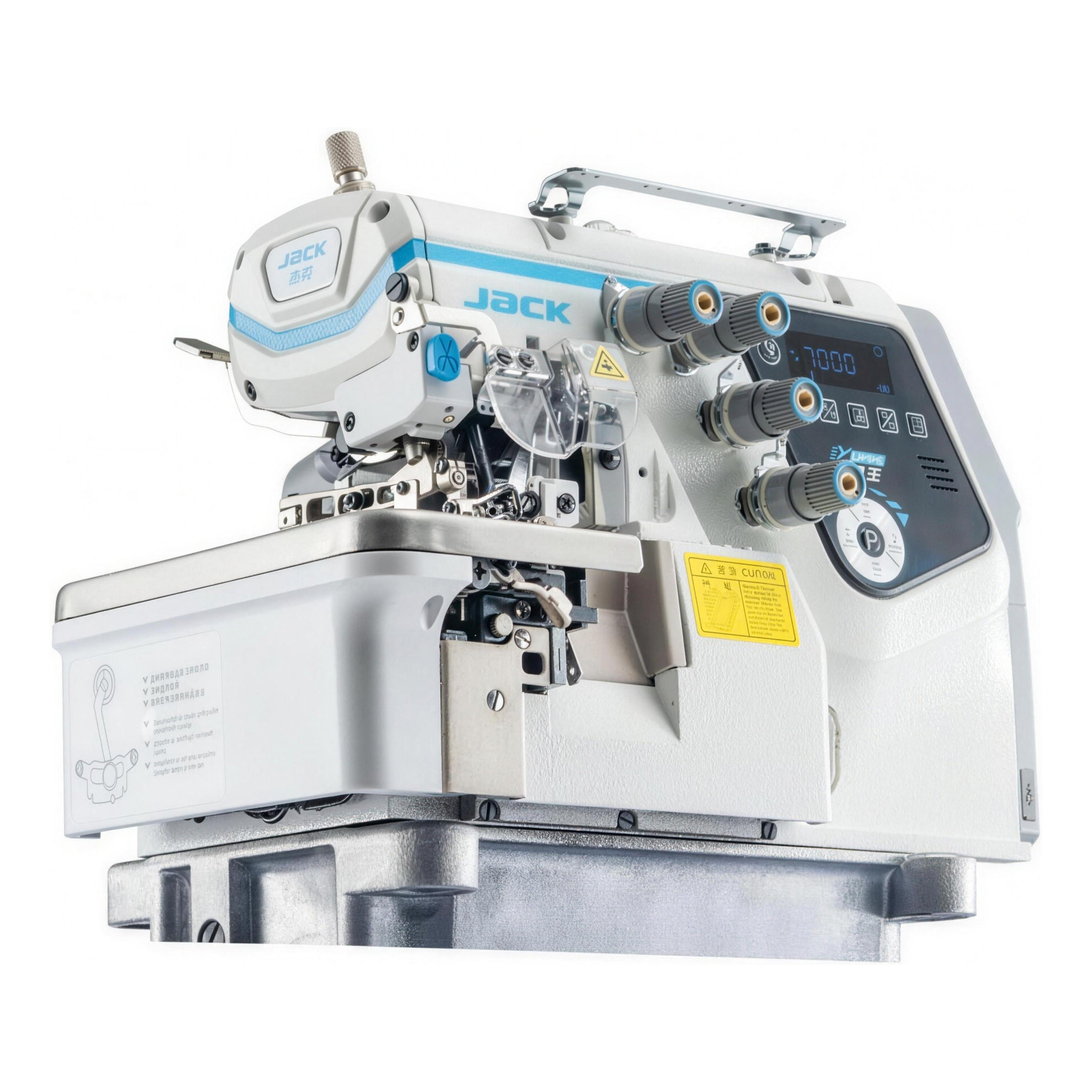 JACK® C7-6-03/333 Urus – 6-Thread AI Overlock Machine – Complete