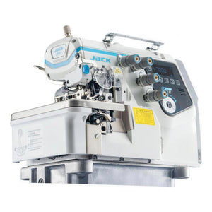 JACK® C7-6-03/333 Urus – 6-Thread AI Overlock Machine – Complete Setup, Table & Stand Included