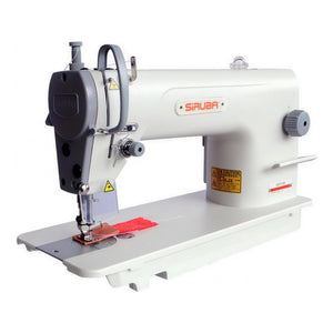 SIRUBA L917-M1 Single Needle Lockstitch Industrial Sewing Machine with Servo Motor, Table and Stand Included
