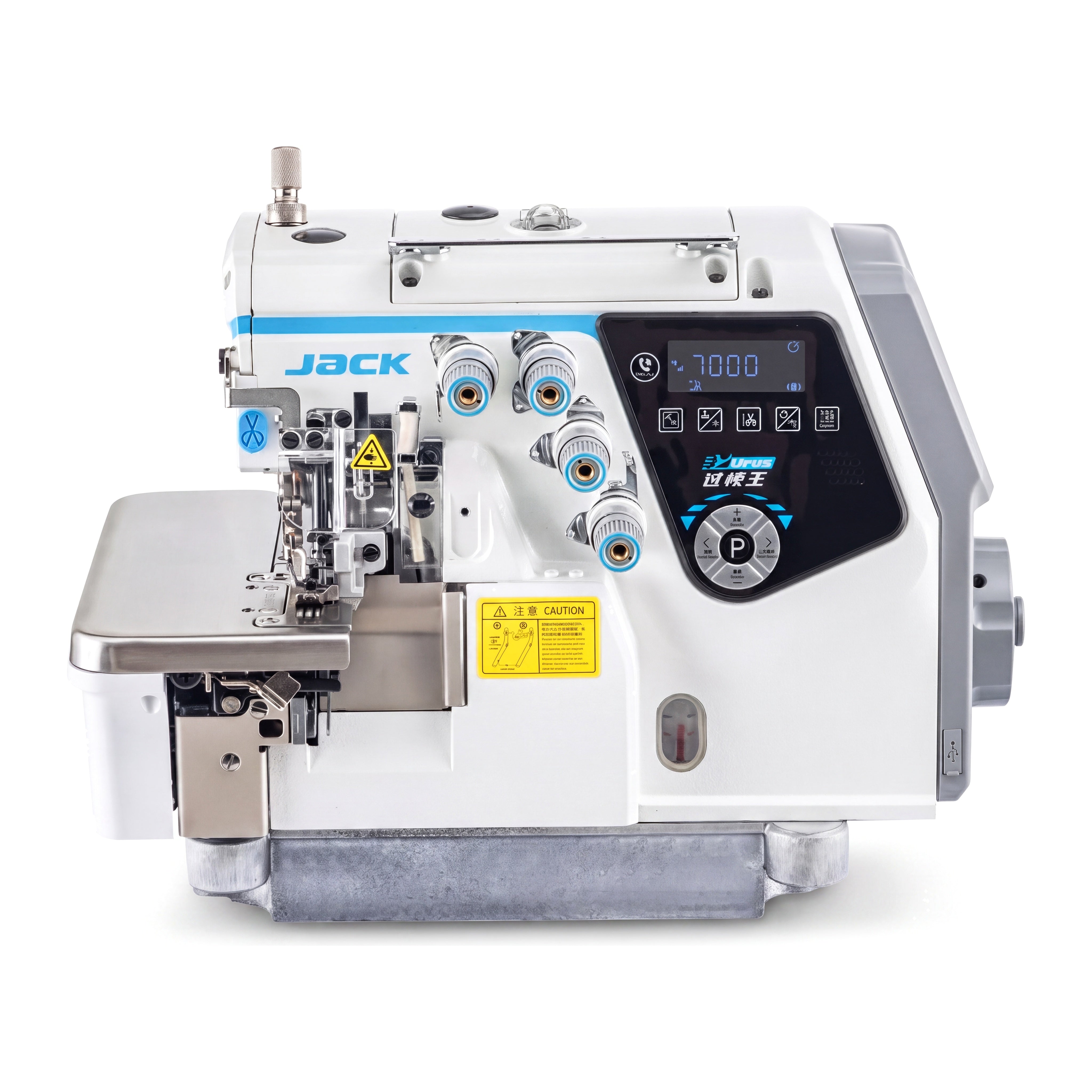 ARMOR3Uラックケ−ス JACK® C7-6-03/333 Urus – 6-Thread AI Overlock Machine – Complete