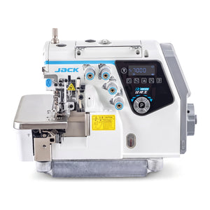 JACK® C7-6-03/333 Urus – 6-Thread AI Overlock Machine – Complete Setup, Table & Stand Included