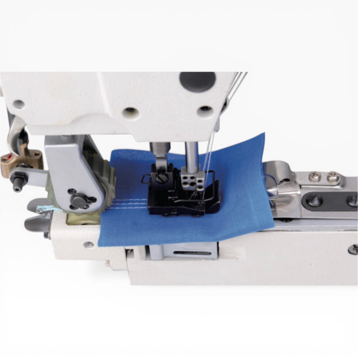 JACK JK-T9270D-12-2PL-Q-(1/4) 2 Needle Feed of the Arm Chainstitch Industrial Sewing Machine Assembled wi - Image 2 of 2