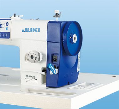 JUKI DDL-8000A Single Needle Direct Drive Fully Automatic Drop Feed Lockstitch Industrial Sewing Assembled with Table and Stand Included