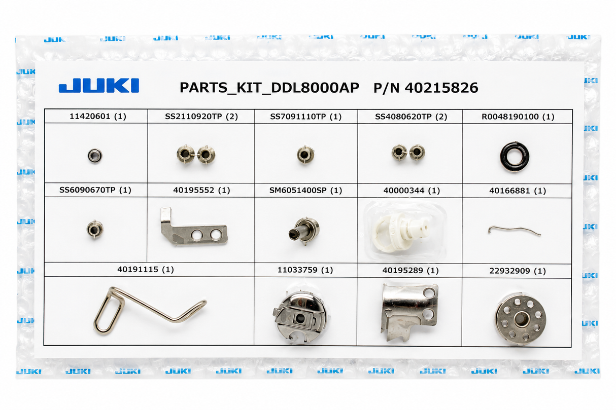 Juki 40215826 Spare Parts Kit — fits DDL-8000A