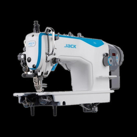 JACK® H2-Z-CZ – Single Needle Top & Bottom Feed Walking Foot Machine – Complete Setup, Table & Stand Included