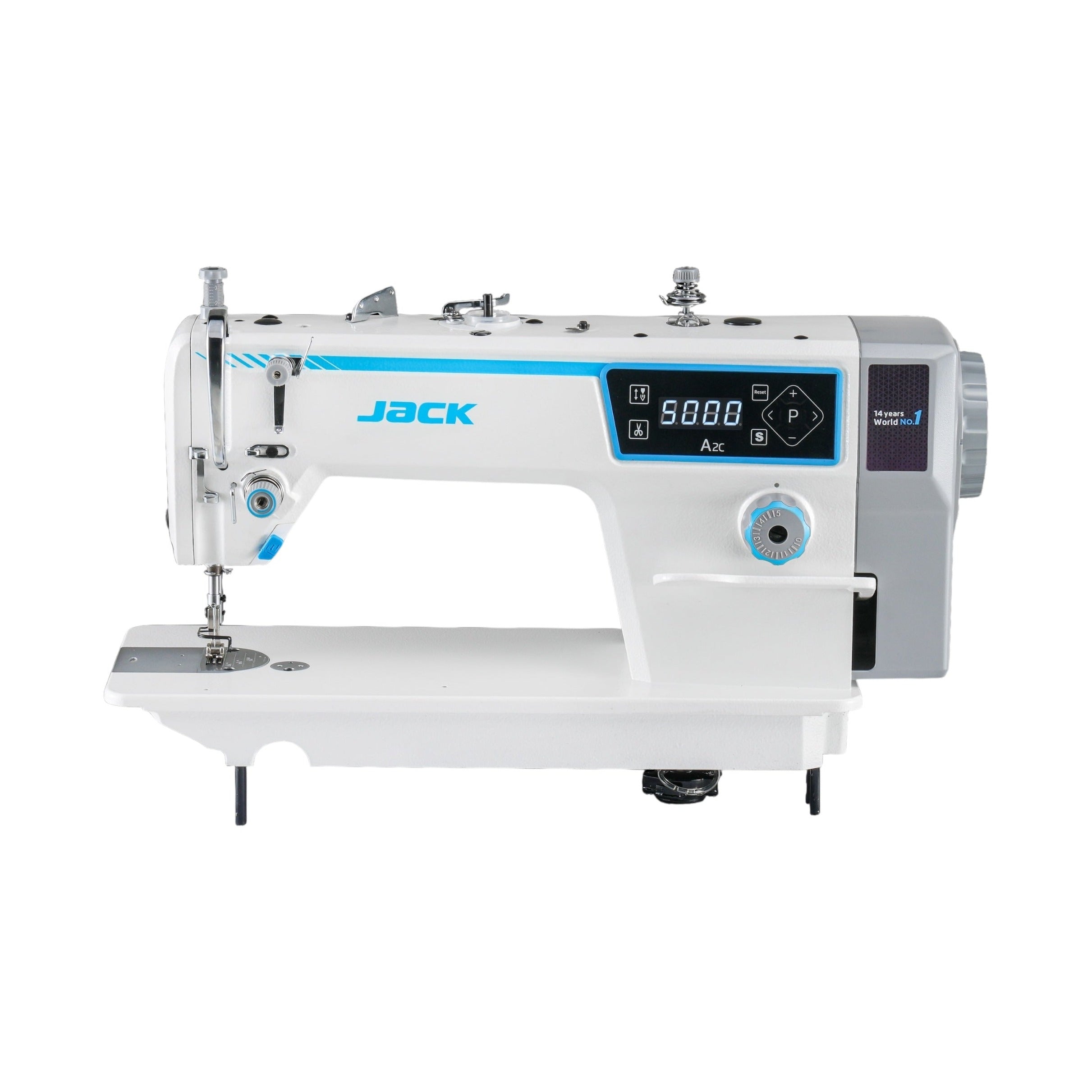 JACK A2C-C High-Speed Single Needle Lockstitch Machine with