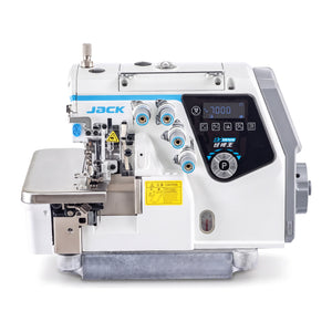 JACK® C7-3-02/233 – 3-Thread AI Overlock Machine – Complete Setup, Table & Stand Included