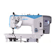JACK® JK-58750B – Double Needle Large Bobbin Split-Bar Lockstitch – Complete Setup, Table & Stand Included