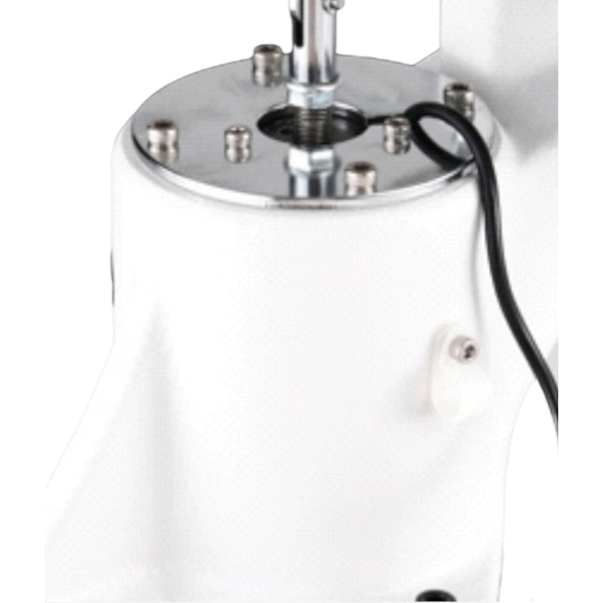 JACK® JK-8740C-460-02-D-AW2S – 4-Needle 6-Thread Flatseamer with Double-Cut & Vacuum Suction – Complete Setup, Table & Stand Included