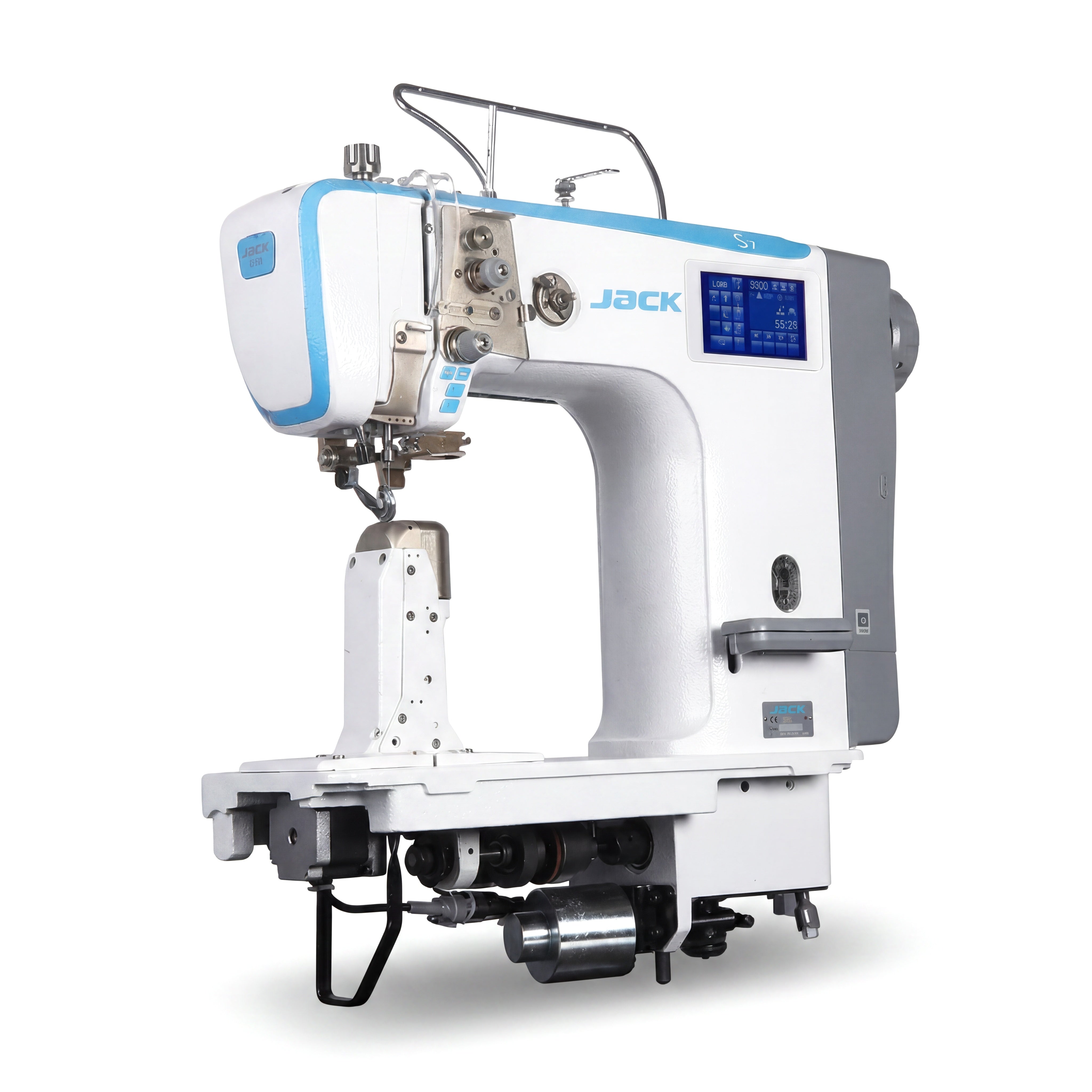 JACK® S7-91T – Single Needle Post-Bed Triple Feed Lockstitch
