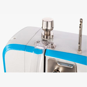 JACK® S7-91T – Single Needle Post-Bed Triple Feed Lockstitch – Complete Setup, Table & Stand Included