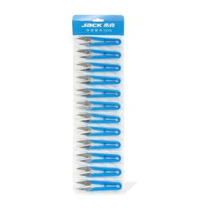 JACK Thread Nippers, Patented U Shape Scissor – 12-Pack Blister