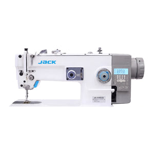 JACK® JK-1530D-CQ – Direct Drive Automatic Zig-Zag Sewing Machine – Complete Setup, Table & Stand Included