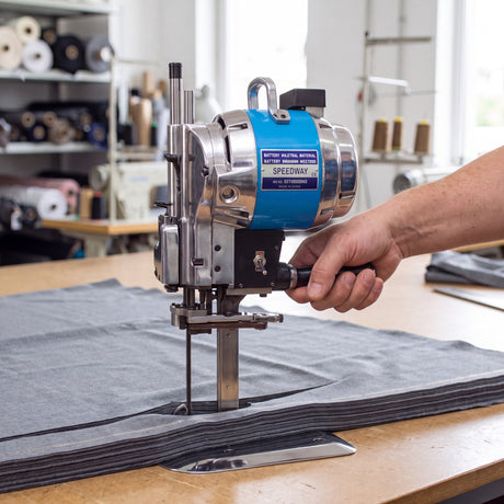 SPEEDWAY CZD-3 Straight Blade Cutter Fabric Cutting Machine