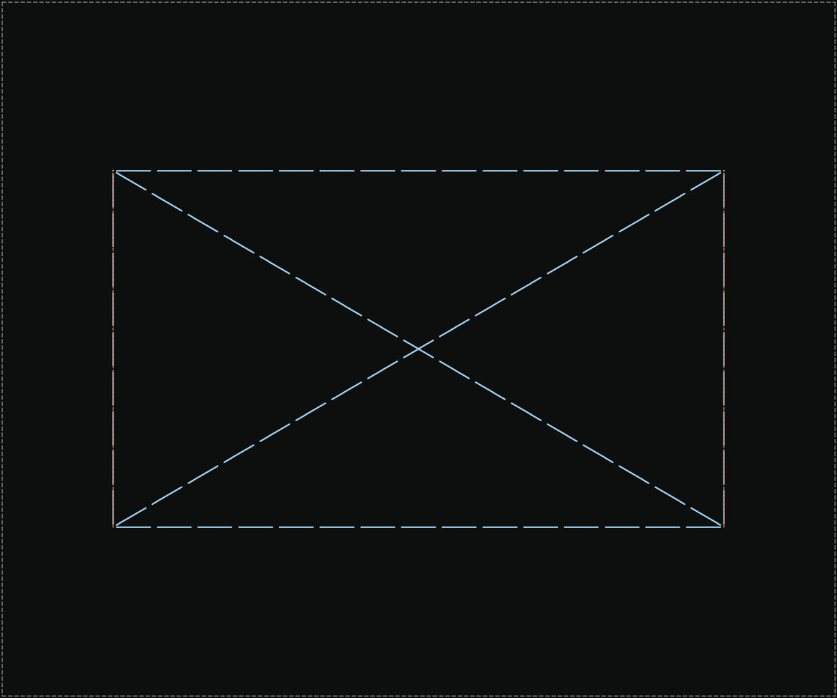 Box-X tack stitch pattern for straps and webbing, 44 × 26 mm, as a .VDT file
