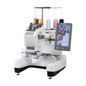 BROTHER PR-680W – 6-Needle Computerized Embroidery Machine – Complete Setup
