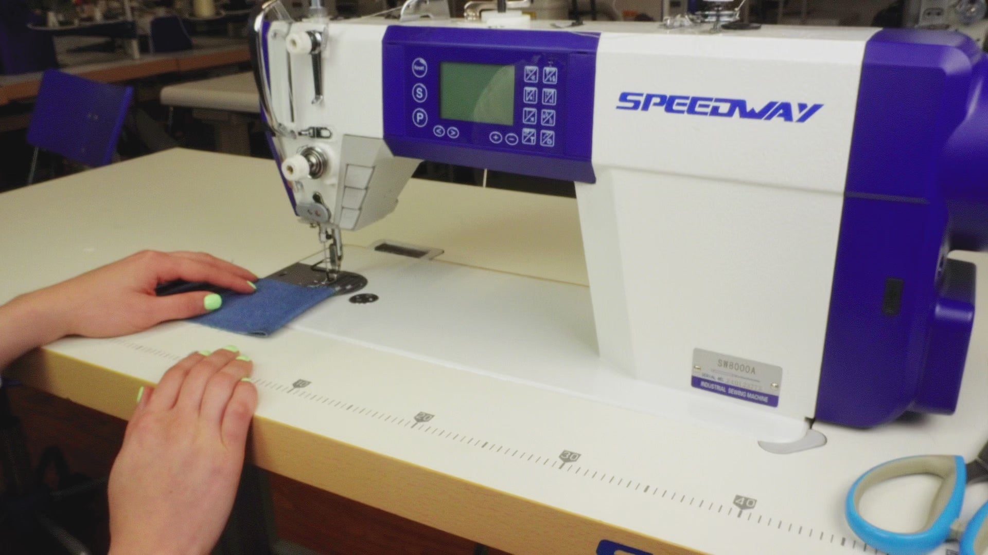 SPEEDWAY SW 8000 A Single Needle Direct Drive Fully Automatic