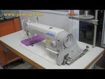 JUKI DDL-8700 Máquina de coser industrial de pespunte de una sola aguja ensamblada con servomotor, mesa y soporte incluidos