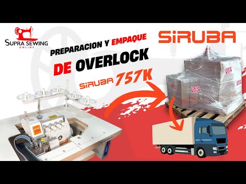 SIRUBA 757K-516M2-35 5 Thread Overlock Industrial Sewing Machine
