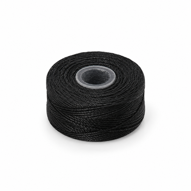 Speedway Style G pre-wound bobbin, bonded nylon 66, black