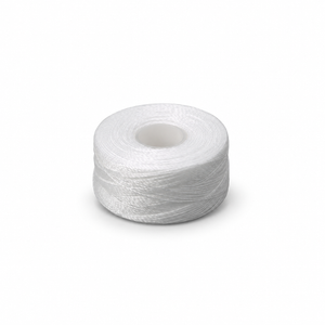 Speedway Style G pre-wound bobbin, bonded nylon 66, white