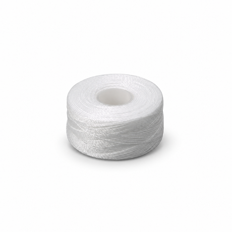 Speedway Style G pre-wound bobbin, bonded nylon 66, white