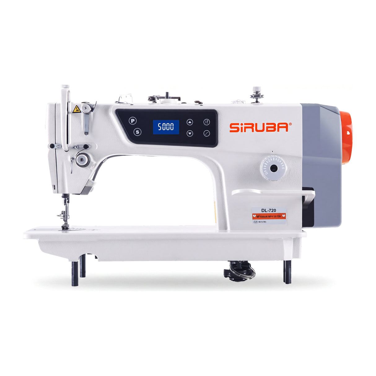 SIRUBA DL720-M1 Single Needle Direct Drive Lockstitch Industrial Sewing Machine Assembled with Table and Stand