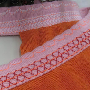 SIRUBA F007K-W222-356/FQ 3 Needle Flatbed Coverstitch with Binding Device Industrial Sewing Machine Assembled with Table and Servo Motor Included
