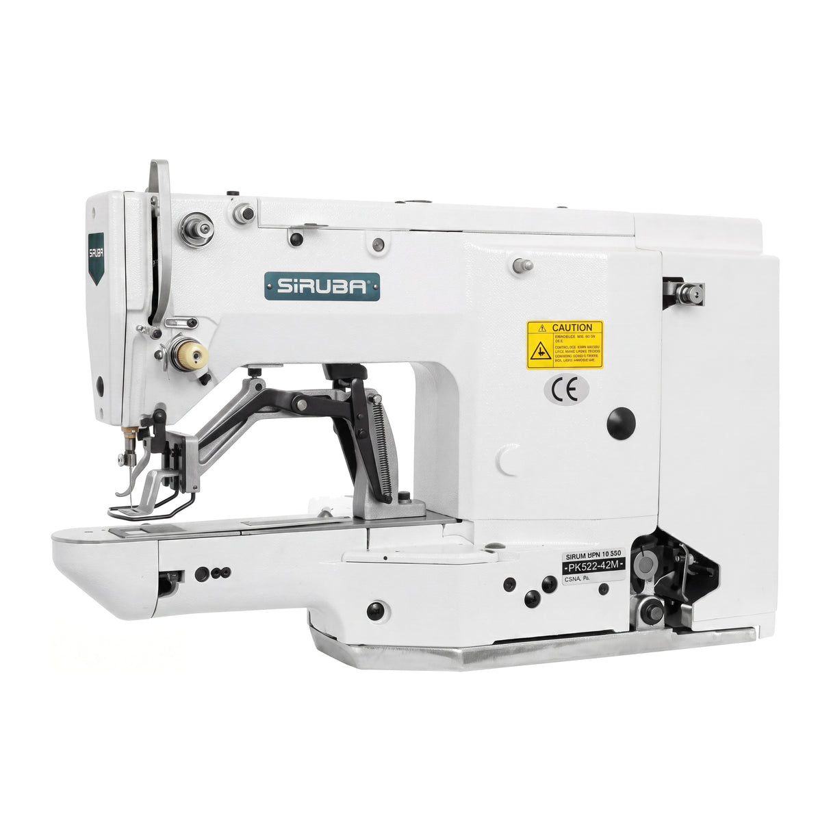 SIRUBA® PK522-42M – Medium Mechanical Bartacking Machine – Complete Setup, Table & Stand Included