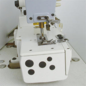 SIRUBA Z008-248Q — Máquina de cadeneta de dos agujas, ensamblada lista para usar, con servomotor, mesa incluida