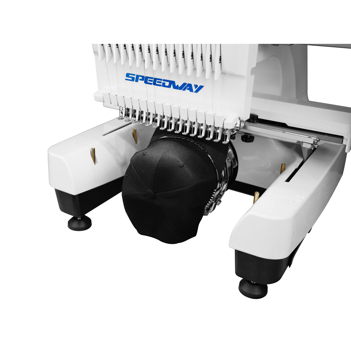 SPEEDWAY® BF-1500 – 15-Needle Computerized Embroidery Machine – Complete Setup, Table & Stand Included
