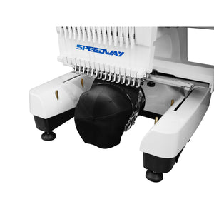 SPEEDWAY® BF-1500 – 15-Needle Computerized Embroidery Machine – Complete Setup, Table & Stand Included