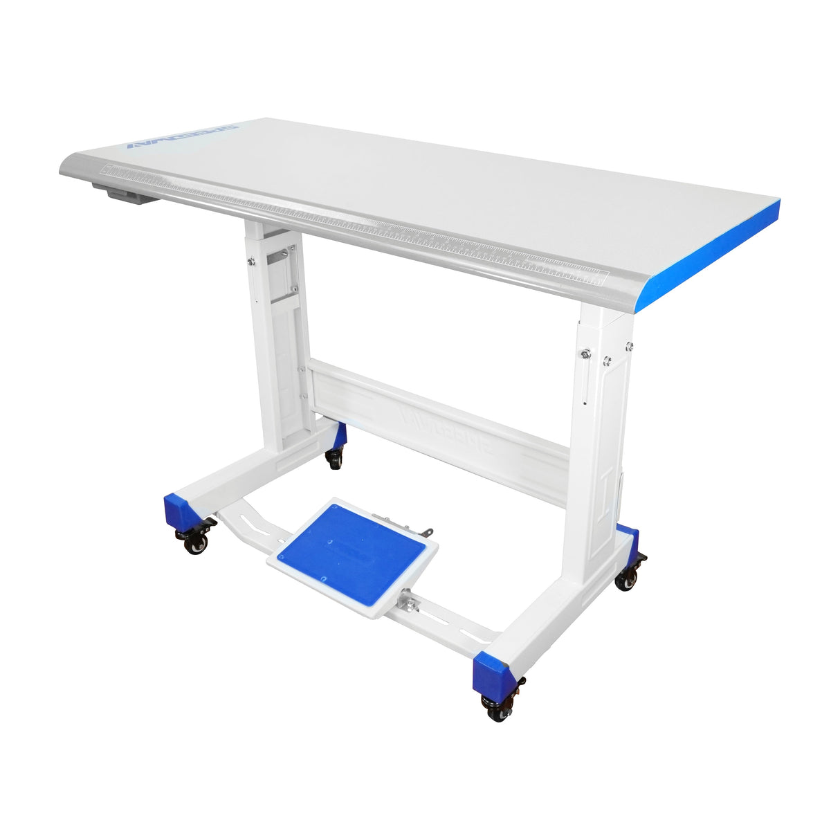 SPEEDWAY Industrial Sewing Machine Table & Stand – Multiple Cutouts Available – Ships Disassembled