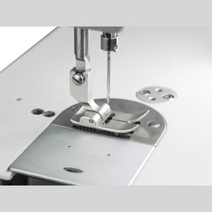 SPEEDWAY SW 1530 Single Needle Mechanical Heavy-Duty Zig-Zag Industrial Sewing Machine with 550W Servo Motor - Complete Setup, Table, Stand Included