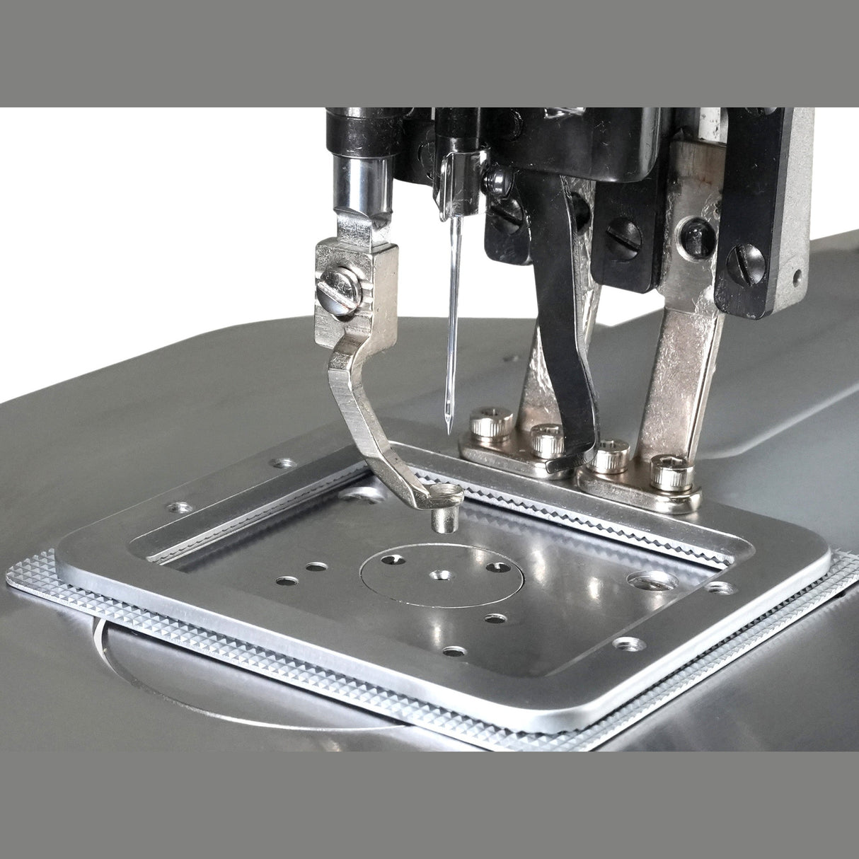 SPEEDWAY® SW-1906GH – Direct Drive Electronic Bartack – Complete Setup, Table & Stand Included