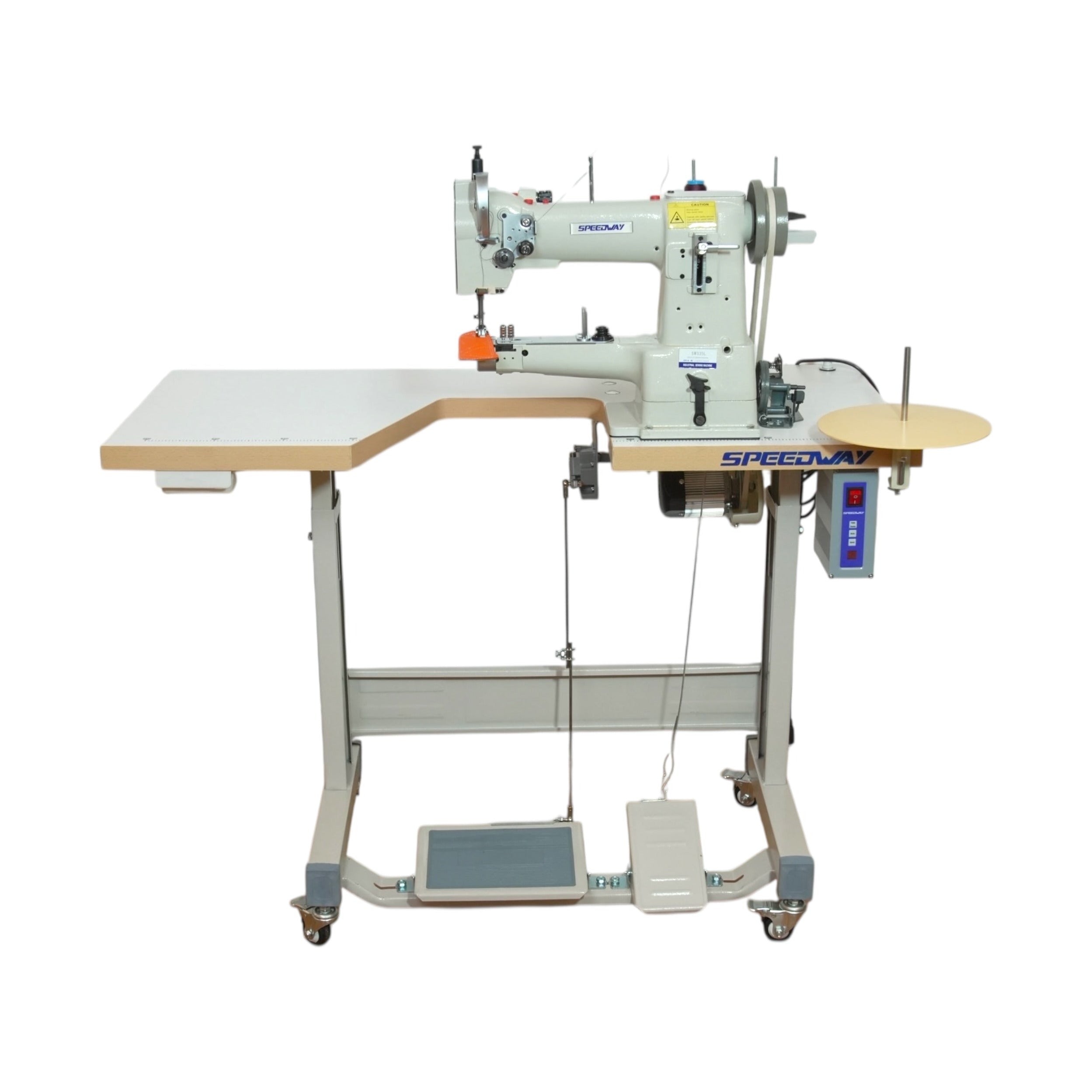 SPEEDWAY® SW-335L – Cylinder-Bed Heavy Duty Walking Foot Machine