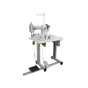 SPEEDWAY® SW-335L – Cylinder-Bed Heavy Duty Walking Foot Machine – Complete Setup, Table & Stand Included