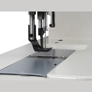 SPEEDWAY® SW-4400N Single Needle Heavy Duty Unison Feed Walking Foot Sewing Machine Assembled with Servo Motor, Table and Stand Included