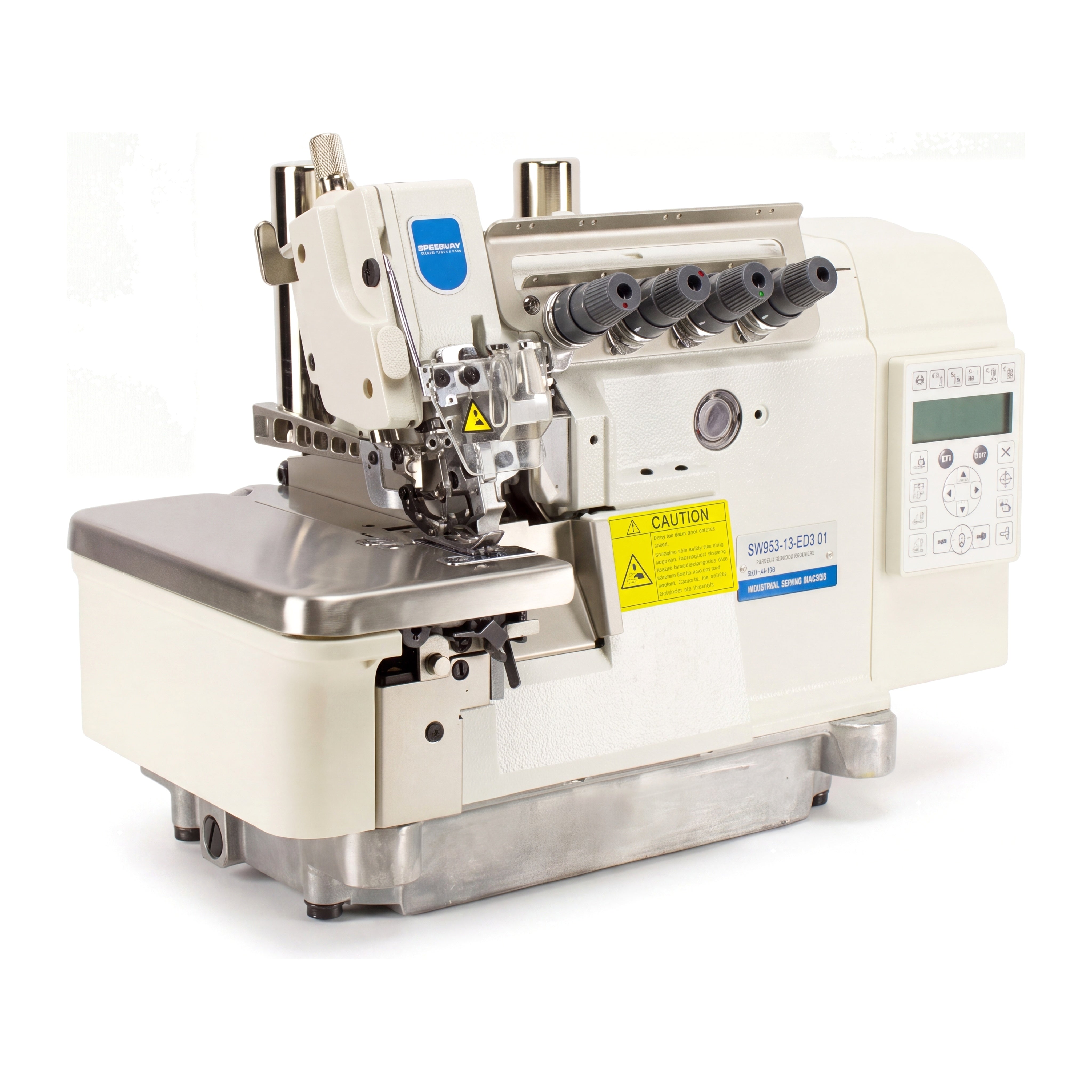 SPEEDWAY® SW 933-38-ED3 – 5-Thread Overlock with Vacuum & Direct