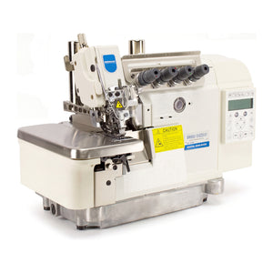 SPEEDWAY® SW 933-38-ED3 – 5-Thread Overlock with Vacuum & Direct Drive – Complete Setup, Table & Stand Included
