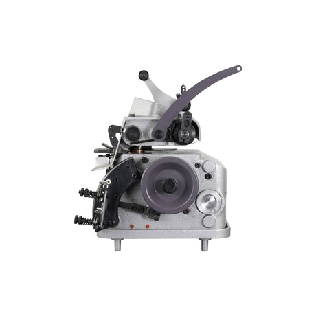 SPEEDWAY SW2502K — Máquina industrial de sobrehilado para alfombras de una aguja y dos hilos, orillado de 12 mm, para alfombras de auto, barco y tapetes — ensamblada lista para usar, mesa y base incluidas