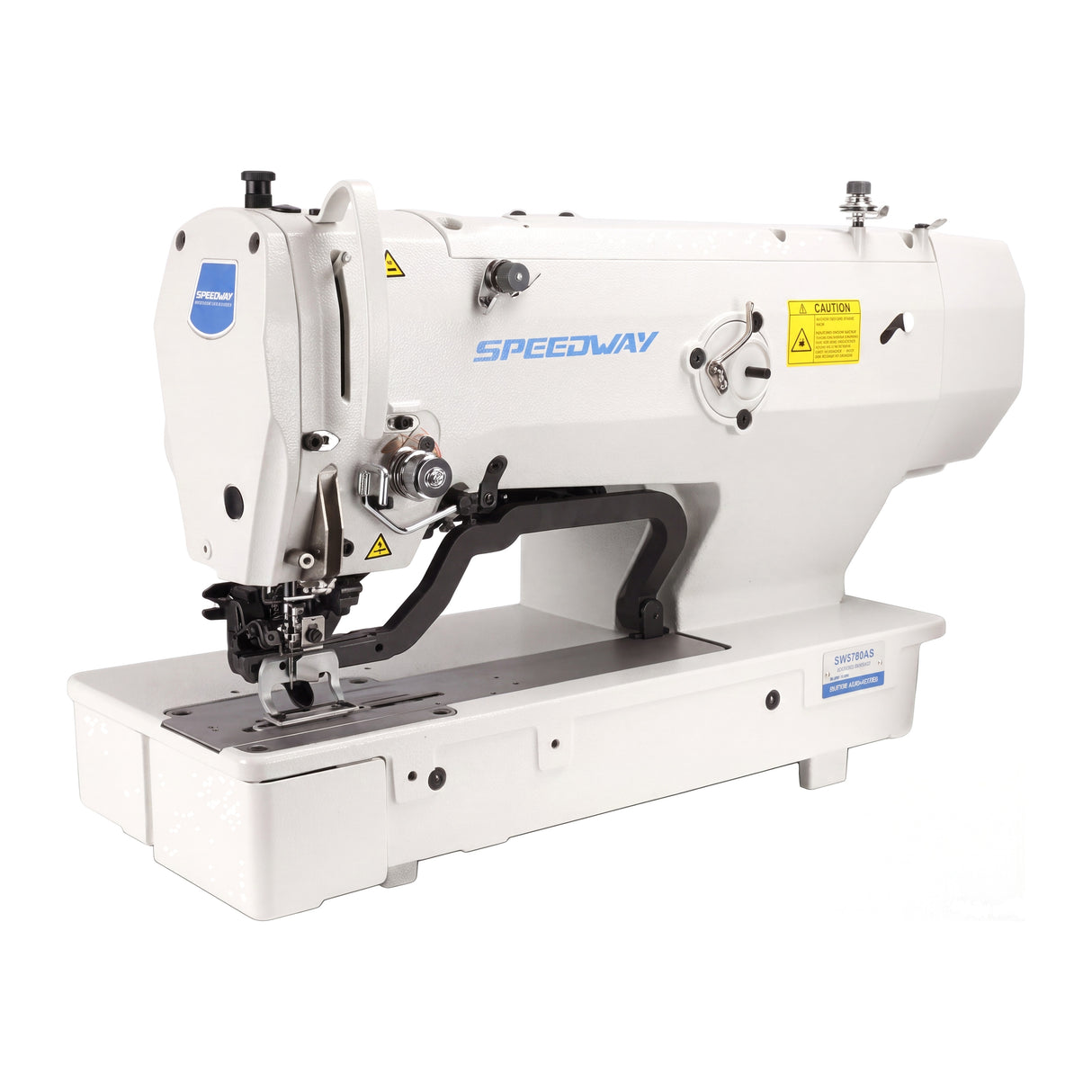 SPEEDWAY® SW5780AS – Mechanical Digital Buttonhole Sewing Machine – Complete Setup, Table & Stand Included
