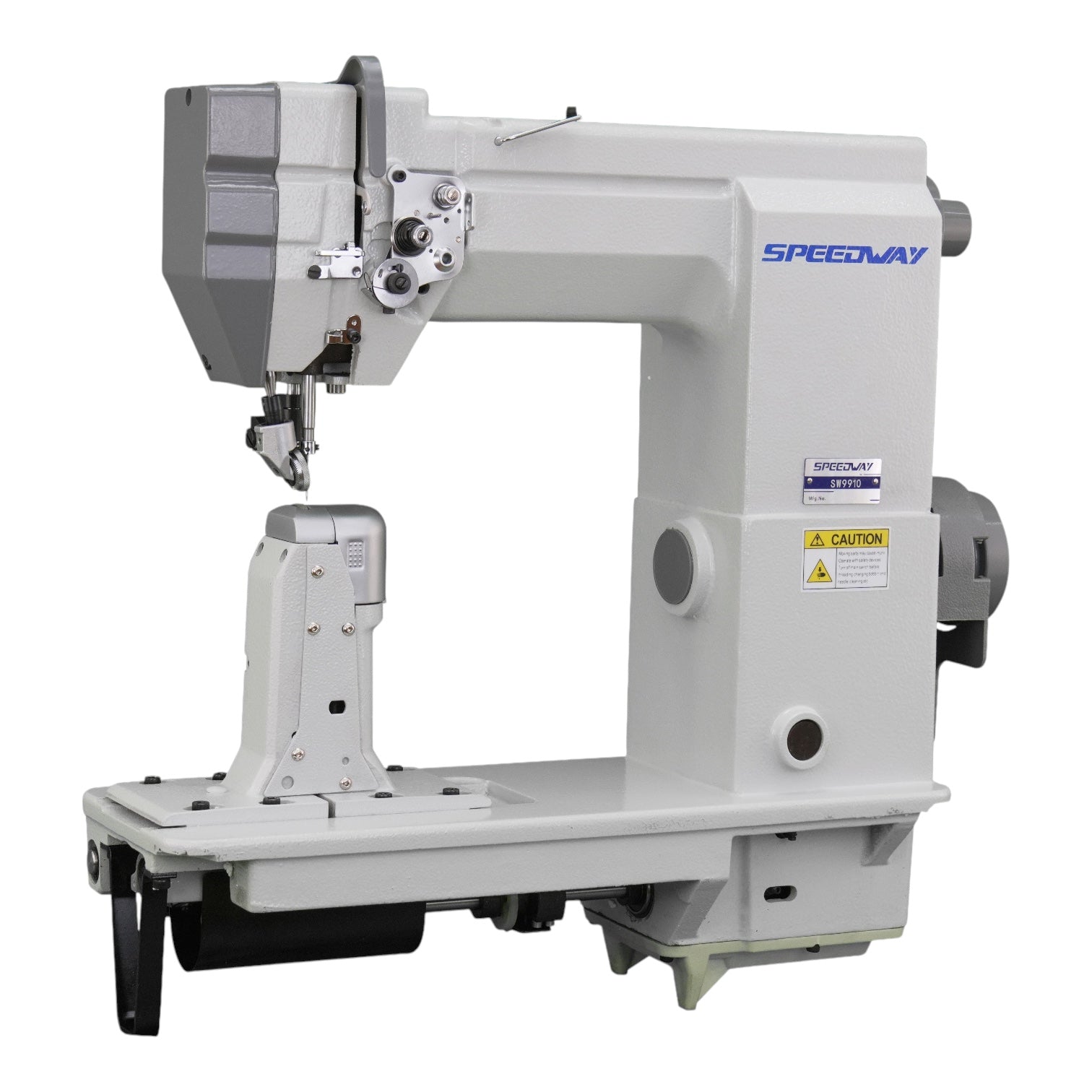 SPEEDWAY SW 9910 Single Needle Post Bed Triple Feed Roller Foot
