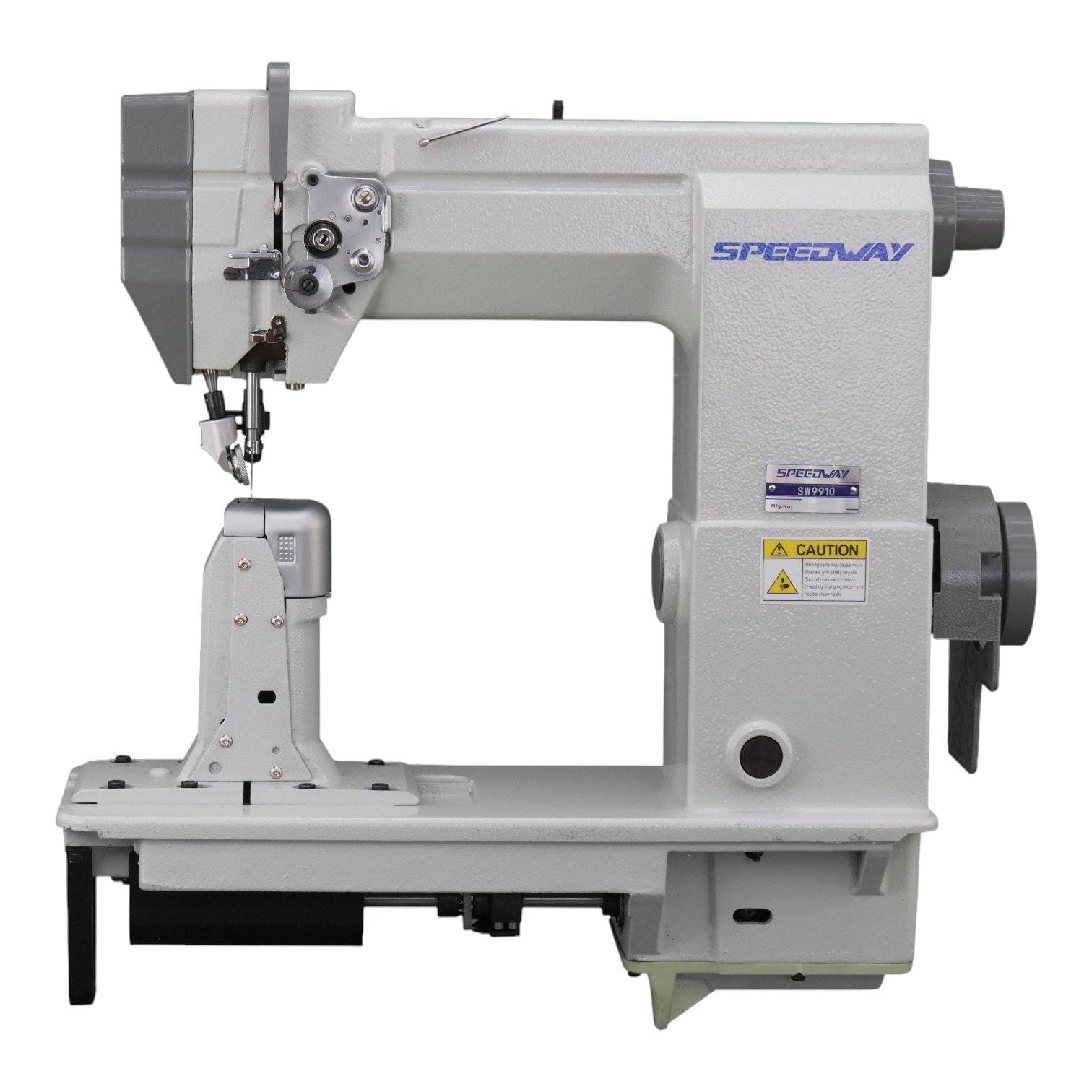 SPEEDWAY SW 9910 Single Needle Post Bed Triple Feed Roller Foot